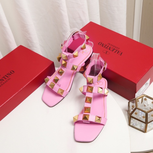Replica Valentino Sandal For Women #942701 $76.00 USD for Wholesale