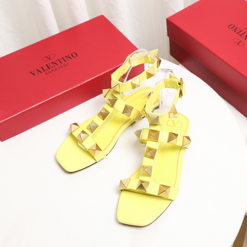 Replica Valentino Sandal For Women #942703 $76.00 USD for Wholesale