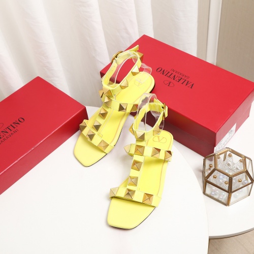 Replica Valentino Sandal For Women #942703 $76.00 USD for Wholesale