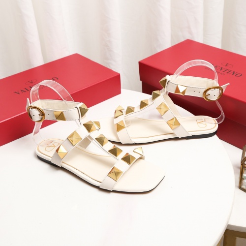 Replica Valentino Sandal For Women #942704 $76.00 USD for Wholesale