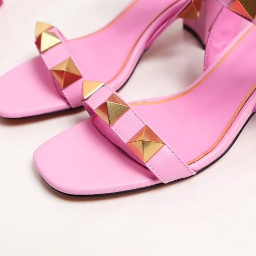 Replica Valentino Sandal For Women #942709 $76.00 USD for Wholesale