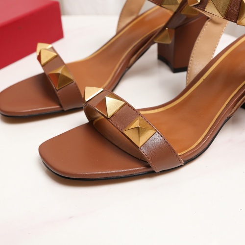 Replica Valentino Sandal For Women #942711 $76.00 USD for Wholesale