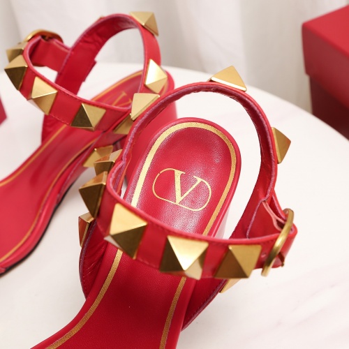 Replica Valentino Sandal For Women #942712 $76.00 USD for Wholesale