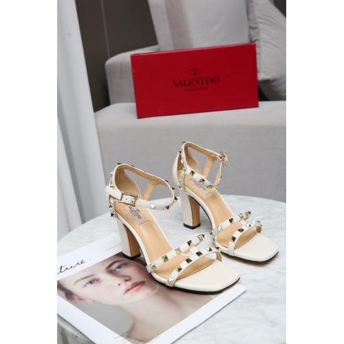 Valentino Sandal For Women #942715 $80.00 USD, Wholesale Replica Valentino Sandal