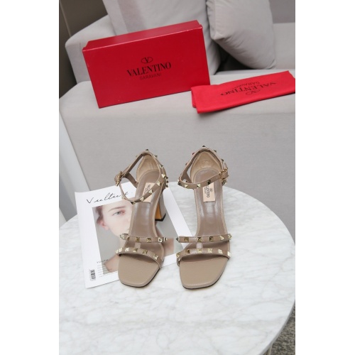 Replica Valentino Sandal For Women #942717 $80.00 USD for Wholesale