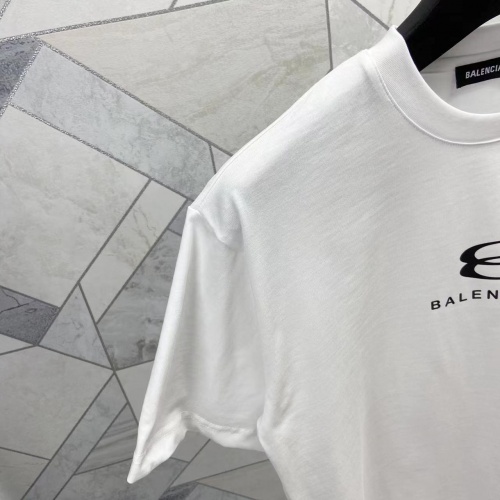 Replica Balenciaga T-Shirts Long Sleeved For Unisex #942720 $38.00 USD for Wholesale