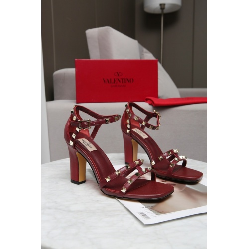Valentino Sandal For Women #942721 $80.00 USD, Wholesale Replica Valentino Sandal