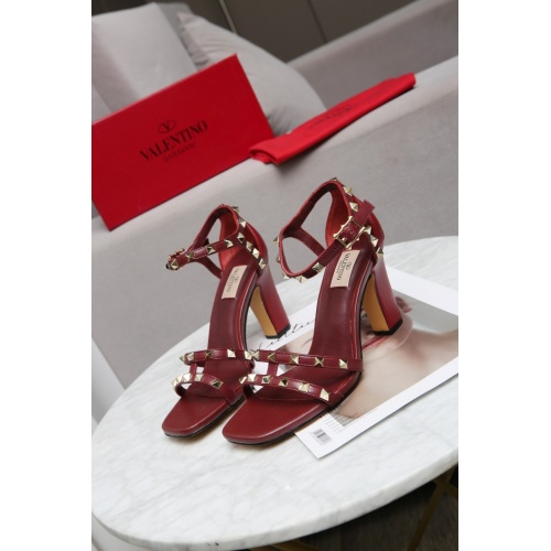 Replica Valentino Sandal For Women #942721 $80.00 USD for Wholesale
