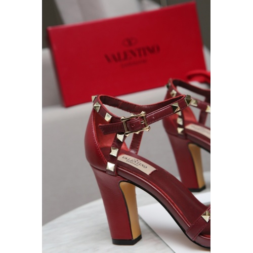 Replica Valentino Sandal For Women #942721 $80.00 USD for Wholesale