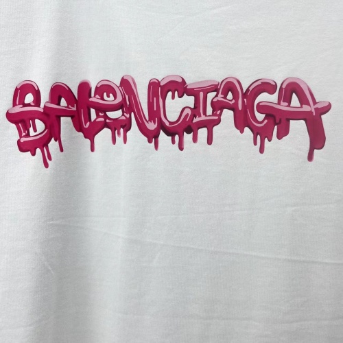 Replica Balenciaga T-Shirts Long Sleeved For Unisex #942725 $38.00 USD for Wholesale