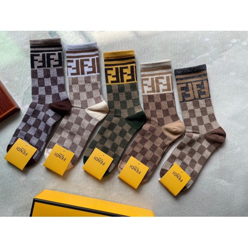 Fendi Socks #942826 $27.00 USD, Wholesale Replica Fendi Socks