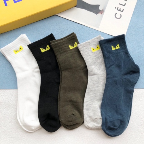 Fendi Socks #942827 $27.00 USD, Wholesale Replica Fendi Socks