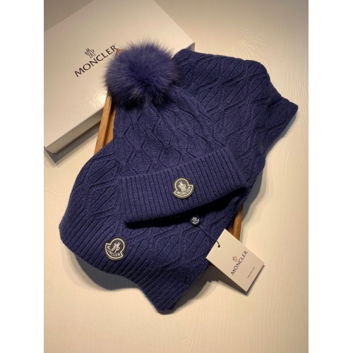 Moncler Woolen Hats &amp; scarf #943028 $60.00 USD, Wholesale Replica Moncler Caps