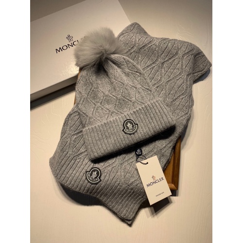 Moncler Woolen Hats &amp; scarf #943031 $60.00 USD, Wholesale Replica Moncler Caps