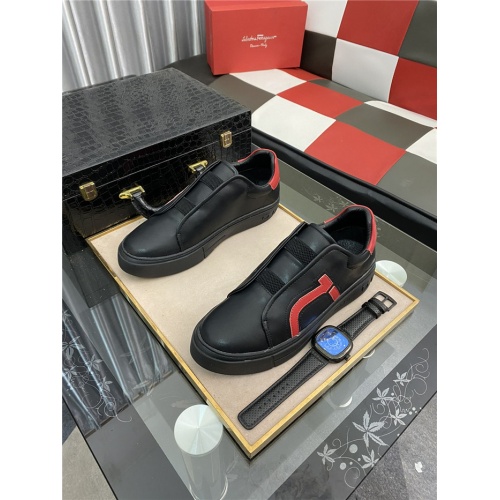 Salvatore Ferragamo Casual Shoes For Men #943107 $72.00 USD, Wholesale Replica Salvatore Ferragamo Casual Shoes