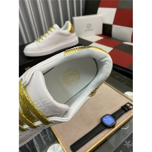 Replica Versace Casual Shoes For Men #943118 $72.00 USD for Wholesale