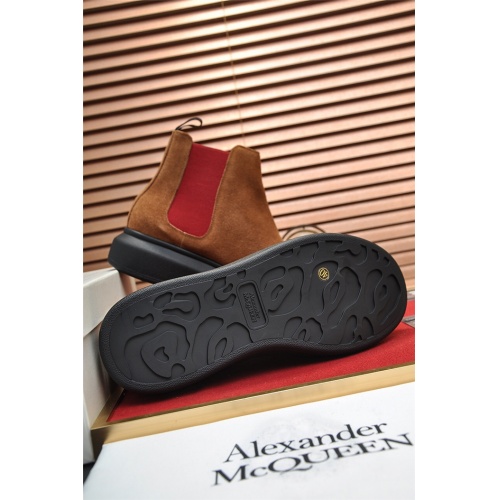 Replica Alexander McQueen Boots For Men #943177 $85.00 USD for Wholesale