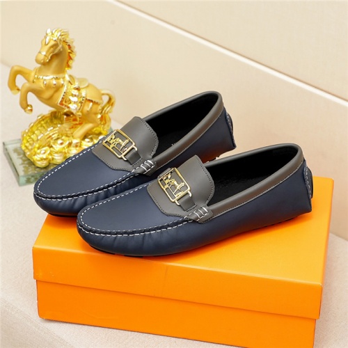 Hermes Leather Shoes For Men #943189 $68.00 USD, Wholesale Replica Hermes Leather Shoes