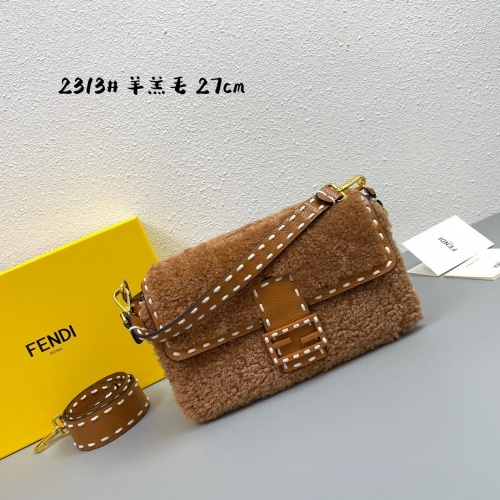 Replica Fendi AAA Quality Messenger Bags For Women #943202 $130.00 USD for Wholesale