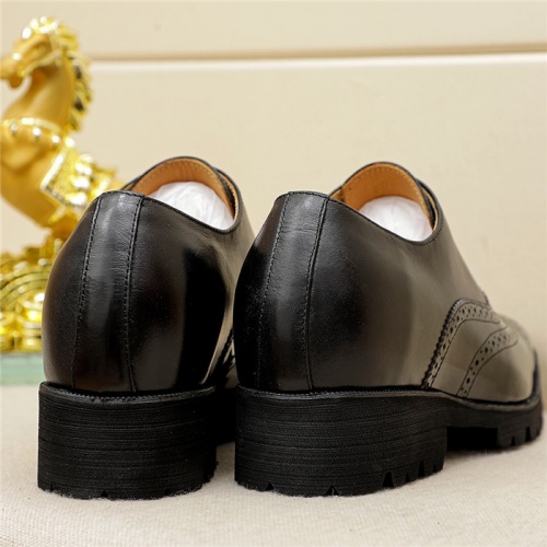 Replica Prada Leather Shoes For Men #943206 $96.00 USD for Wholesale