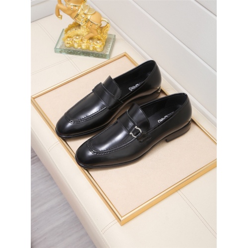 Ferragamo Salvatore FS Leather Shoes For Men #943227