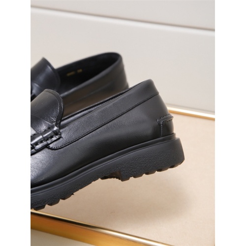 Replica Salvatore Ferragamo Leather Shoes For Men #943228 $85.00 USD for Wholesale