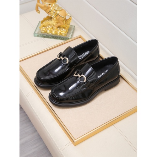 Ferragamo Salvatore FS Leather Shoes For Men #943231