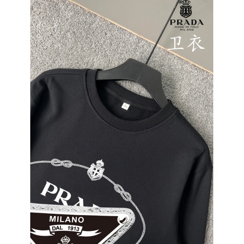 Replica Prada Hoodies Long Sleeved For Men #943303 $40.00 USD for Wholesale