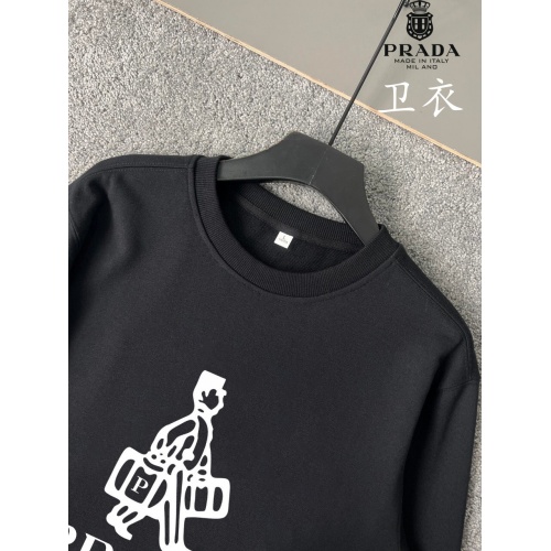 Replica Prada Hoodies Long Sleeved For Men #943305 $40.00 USD for Wholesale