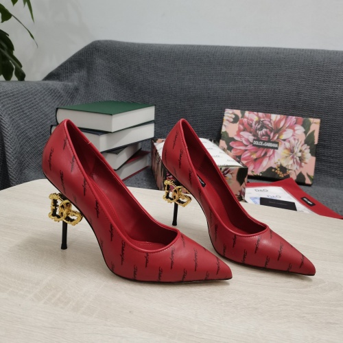 Dolce & Gabbana D&G High-Heeled Shoes For Women #943481