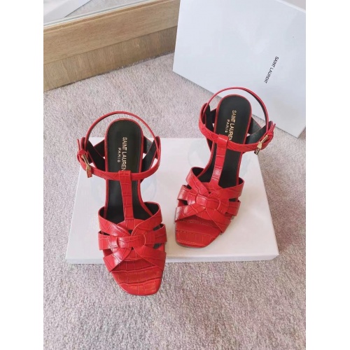 Replica Yves Saint Laurent YSL Sandal For Women #943491 $82.00 USD for Wholesale
