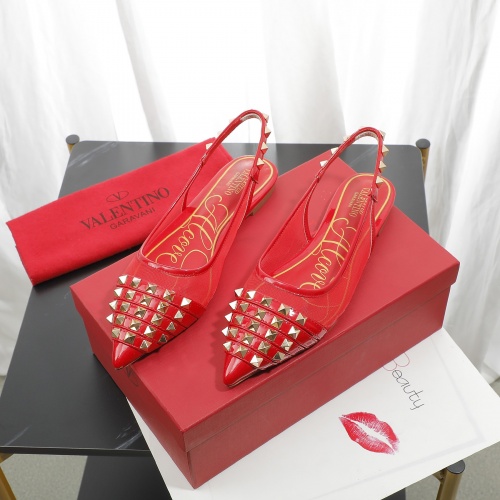 Replica Valentino Sandal For Women #943521 $82.00 USD for Wholesale