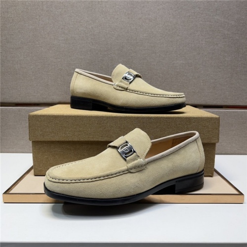 Salvatore Ferragamo Leather Shoes For Men #943605