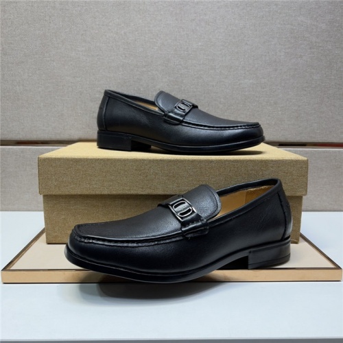 Ferragamo Salvatore FS Leather Shoes For Men #943610
