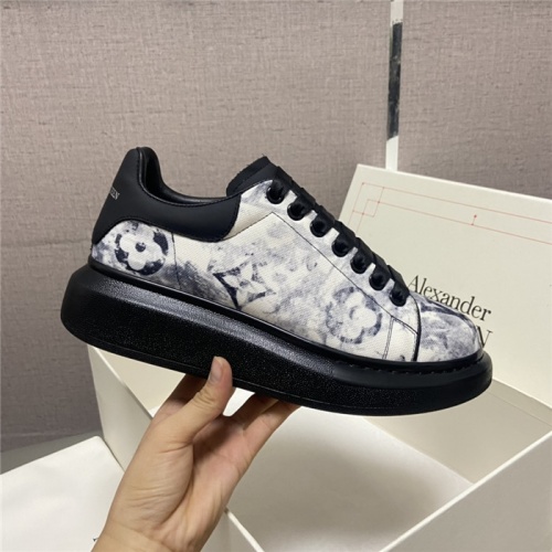 Replica Alexander McQueen Casual Shoes For Men #943955 $92.00 USD for Wholesale