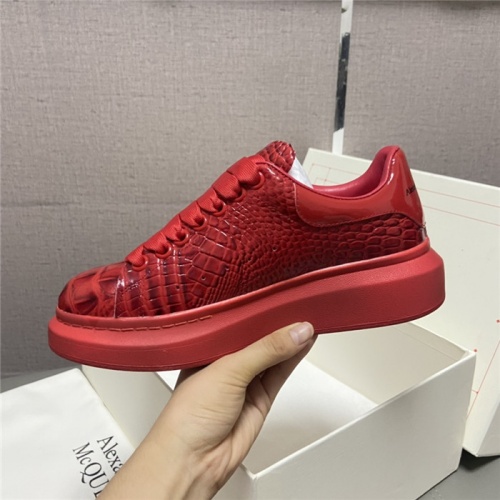 Replica Alexander McQueen Casual Shoes For Women #944061 $98.00 USD for Wholesale