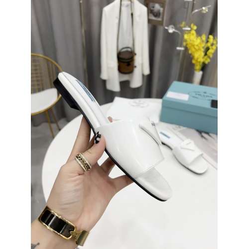 Replica Prada Slippers For Women #944207 $76.00 USD for Wholesale