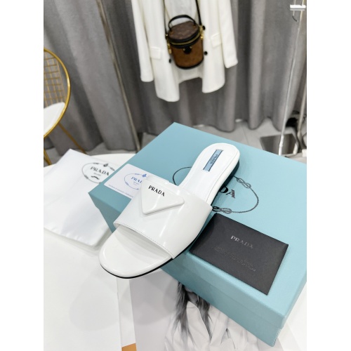 Replica Prada Slippers For Women #944207 $76.00 USD for Wholesale