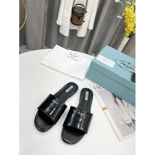 Replica Prada Slippers For Women #944208 $76.00 USD for Wholesale