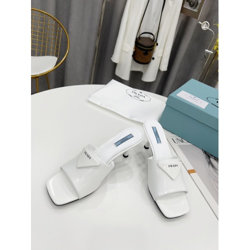 Replica Prada Slippers For Women #944214 $80.00 USD for Wholesale