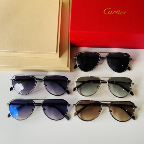 Replica Cartier AAA Quality Sunglassess #944437 $44.00 USD for Wholesale