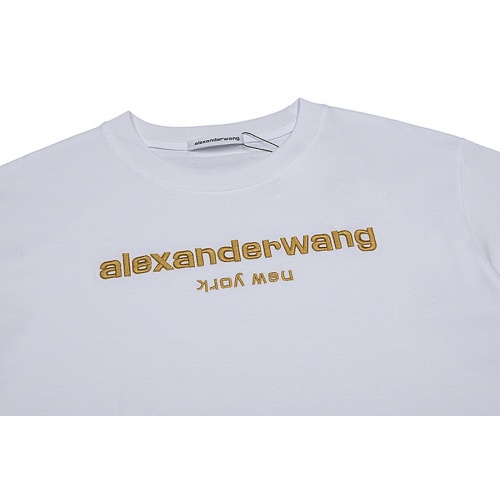 Replica Alexander Wang T-Shirts Short Sleeved For Unisex #944466 $27.00 USD for Wholesale