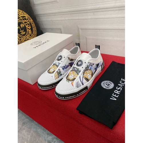Replica Versace Casual Shoes For Men #944512 $72.00 USD for Wholesale