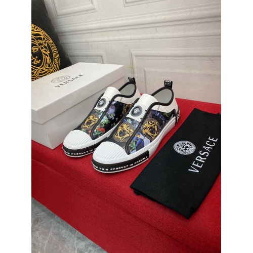 Replica Versace Casual Shoes For Men #944513 $72.00 USD for Wholesale