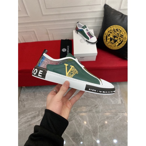 Replica Versace Casual Shoes For Men #944525 $72.00 USD for Wholesale