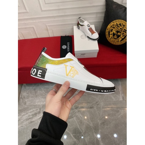 Replica Versace Casual Shoes For Men #944526 $72.00 USD for Wholesale