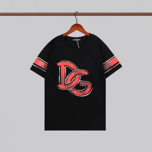 Dolce &amp; Gabbana D&amp;G T-Shirts Short Sleeved For Unisex #944535 $27.00 USD, Wholesale Replica Dolce &amp; Gabbana D&amp;G T-Shirts