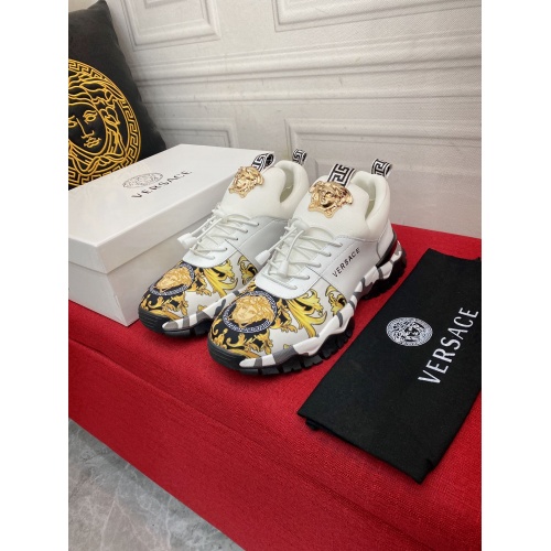 Replica Versace Casual Shoes For Men #944543 $80.00 USD for Wholesale