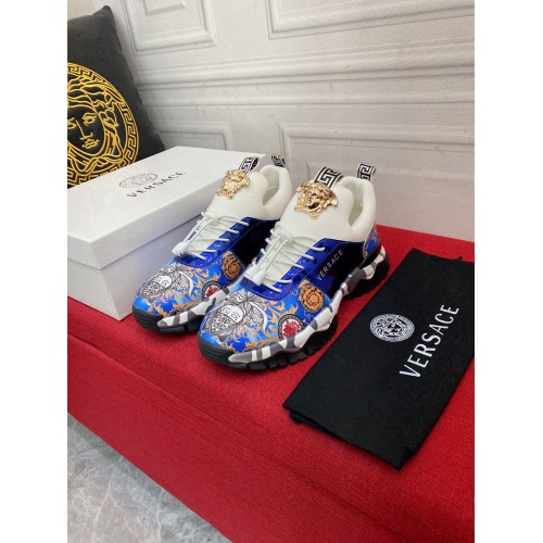 Replica Versace Casual Shoes For Men #944547 $80.00 USD for Wholesale