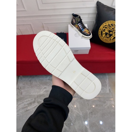 Replica Versace High Top Shoes  For Men #944585 $80.00 USD for Wholesale